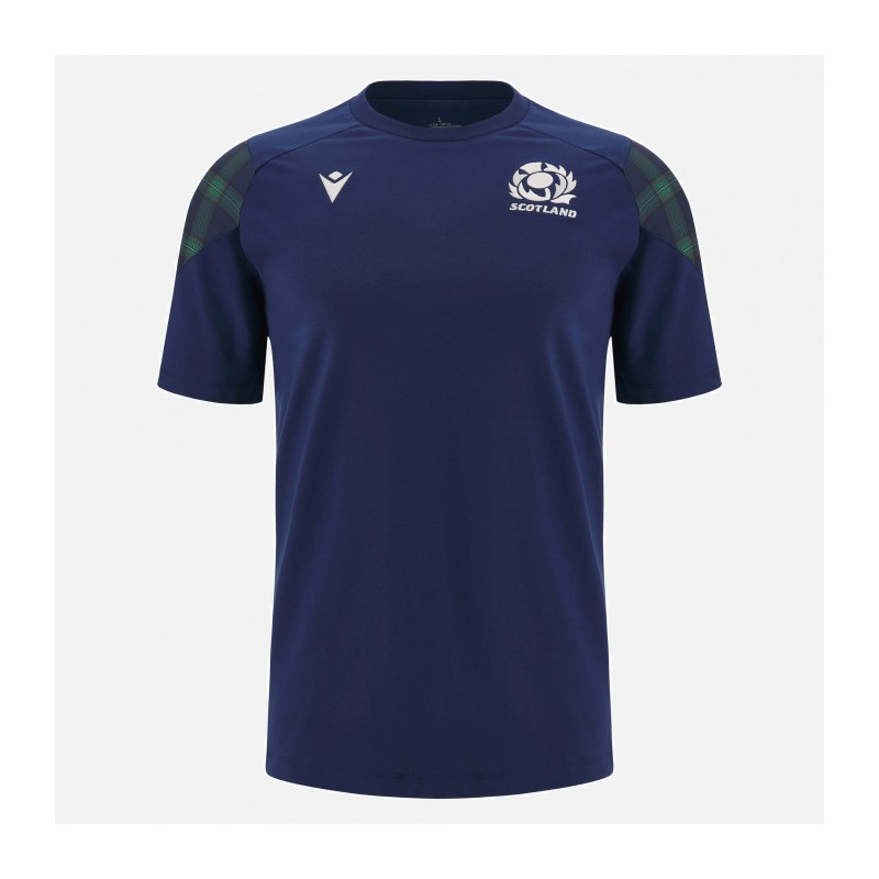 RUGBY SCOZIA – MAGLIA TRAVEL COTONE NAVY - MACRON - Stagione 2023/24 RUGBY SCOZIA – MAGLIA TRAVEL COTONE NAVY - MACRON - Stagione 2023/24