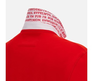 RUGBY GALLES – MAGLIA COTONE GARA HOME ML - MACRON - RWC 2023