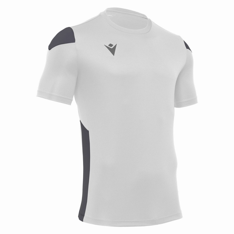 SHIRT FOOTBALL SOCCER VOLLEYBALL POLIS - SS - MACRON - Size 3XS - 5XL - Picture 11 of 33
