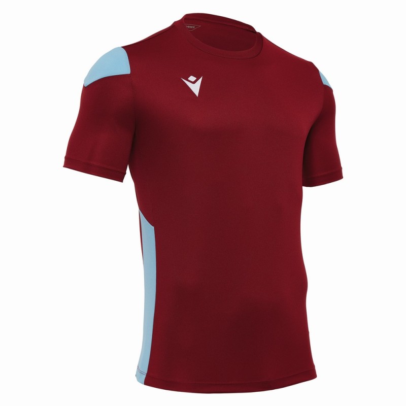 SHIRT FOOTBALL SOCCER VOLLEYBALL POLIS - SS - MACRON - Size 3XS - 5XL - Picture 30 of 33