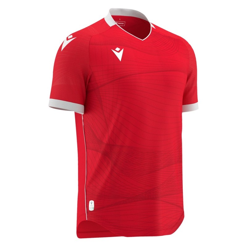 SHIRT FOOTBALL SOCCER ECO WYVERN - SS - MACRON - Size 3XS - 5XL - Picture 14 of 25