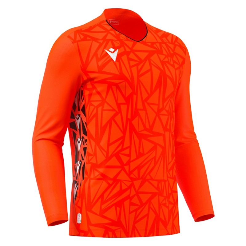 SHIRT FOOTBALL SOCCER GOALKEEPER CORVUS ECO - MACRON - Size 3XS - 3XL - Picture 8 of 13