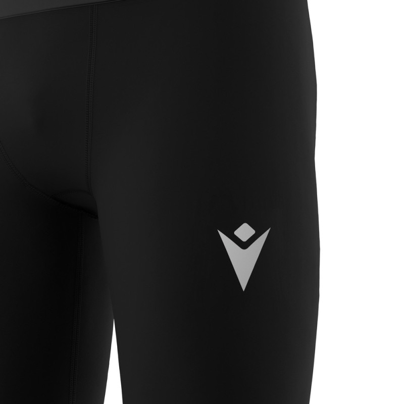 THERMAL LONG PANT MAN RUNNING LEGGINGS IVY - MACRON - S to 3XL - Picture 10 of 10