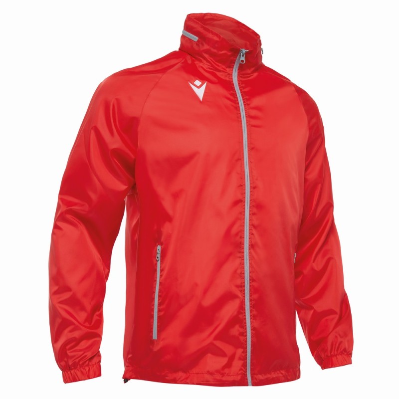WINDBREAKER FULL ZIP HOOD PRAIA HERO – MACRON – Sizes from 3XS to 4XL