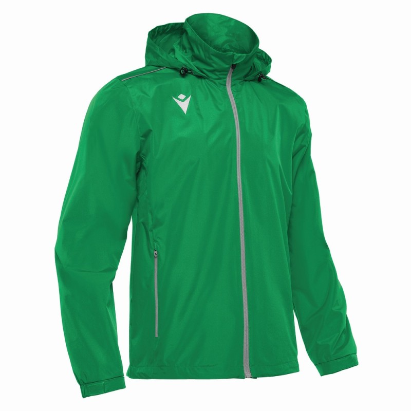 WINDBREAKER WATERPROOF FULL ZIP HOOD LYNGEN - MACRON - Sizes 3XS to 4XL - Picture 13 of 15