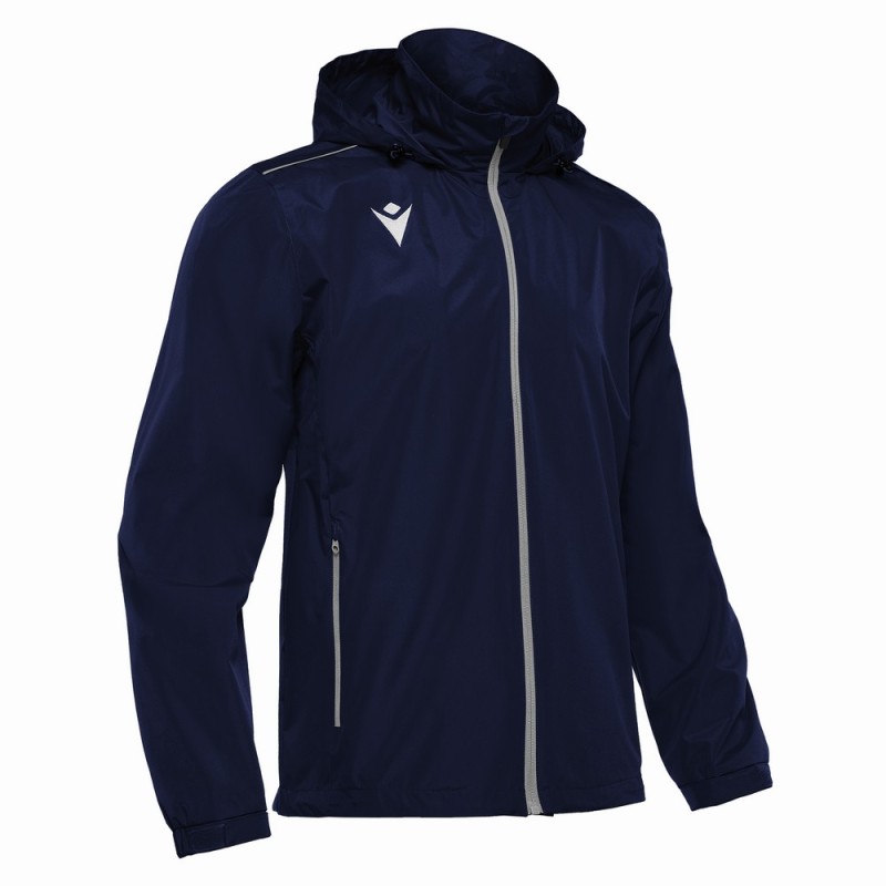 WINDBREAKER WATERPROOF FULL ZIP HOOD LYNGEN - MACRON - Sizes 3XS to 4XL - Picture 14 of 15