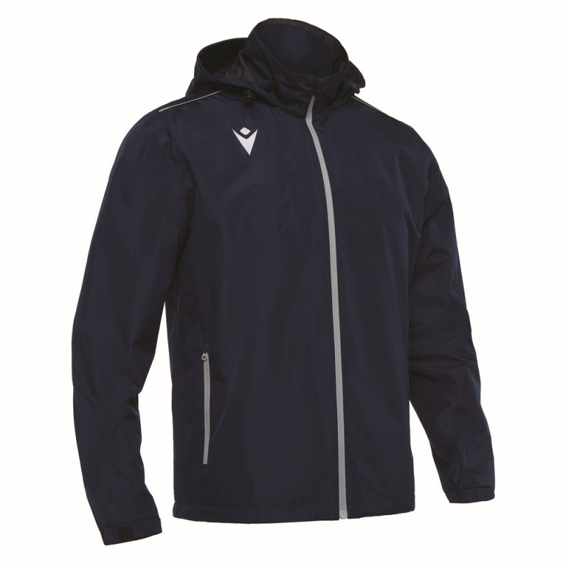 WINDBREAKER WATERPROOF FULL ZIP HOOD VOSTOK - MACRON - Sizes 3XS to 4XL - Picture 5 of 7