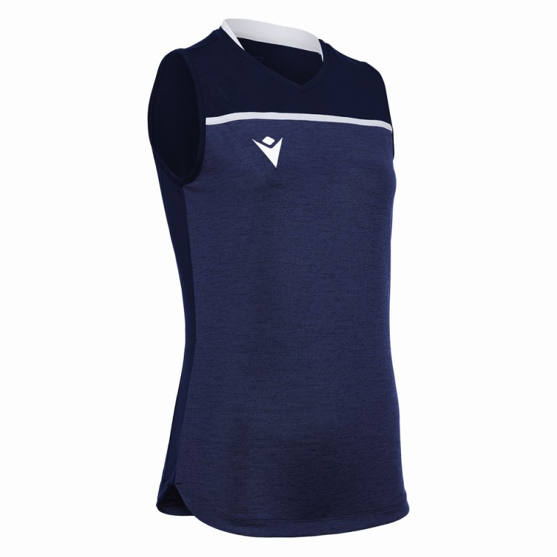 SHIRT WOMAN VOLLEYBALL THALLIUM - MACRON - Size 3XS - 3XL - Picture 18 of 19