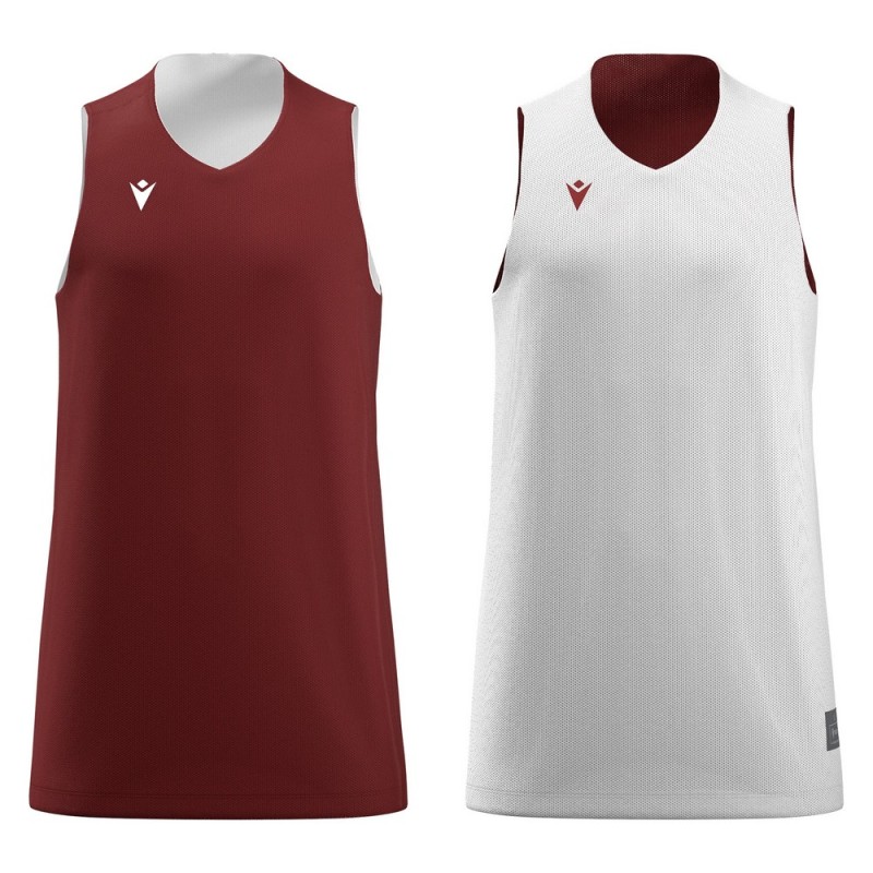 SHIRT JERSEY REVERSIBLE BASKETBALL IDAHO - MACRON - Size 3XS - 4XL - Picture 27 of 27