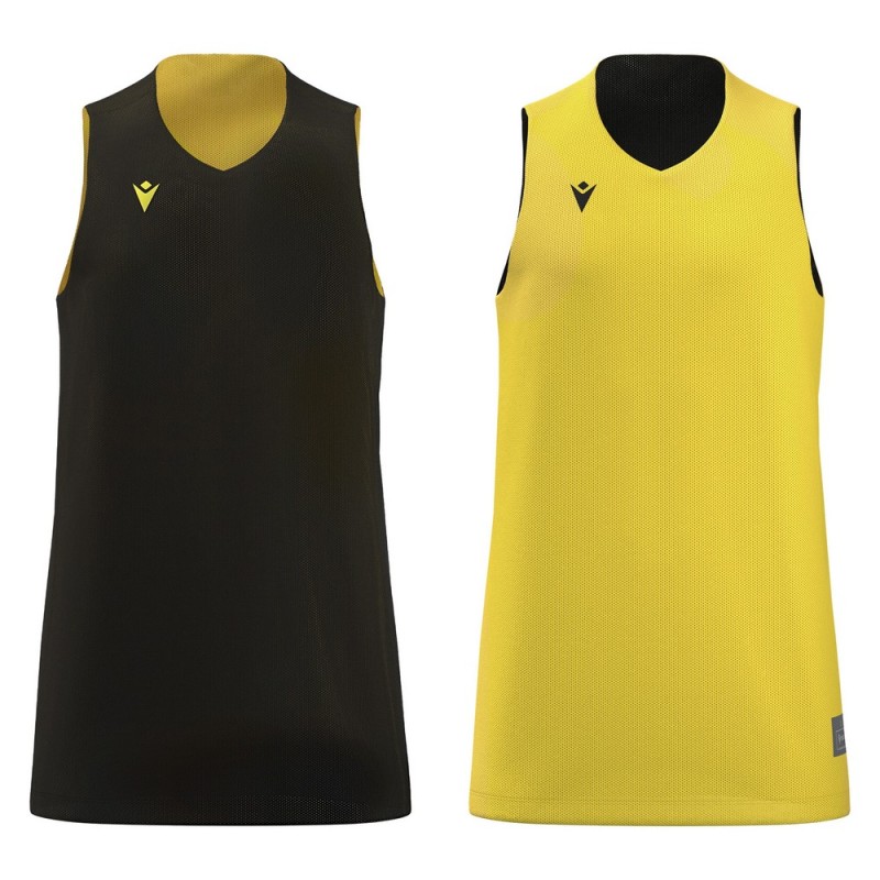SHIRT JERSEY REVERSIBLE BASKETBALL IDAHO - MACRON - Size 3XS - 4XL - Picture 25 of 27