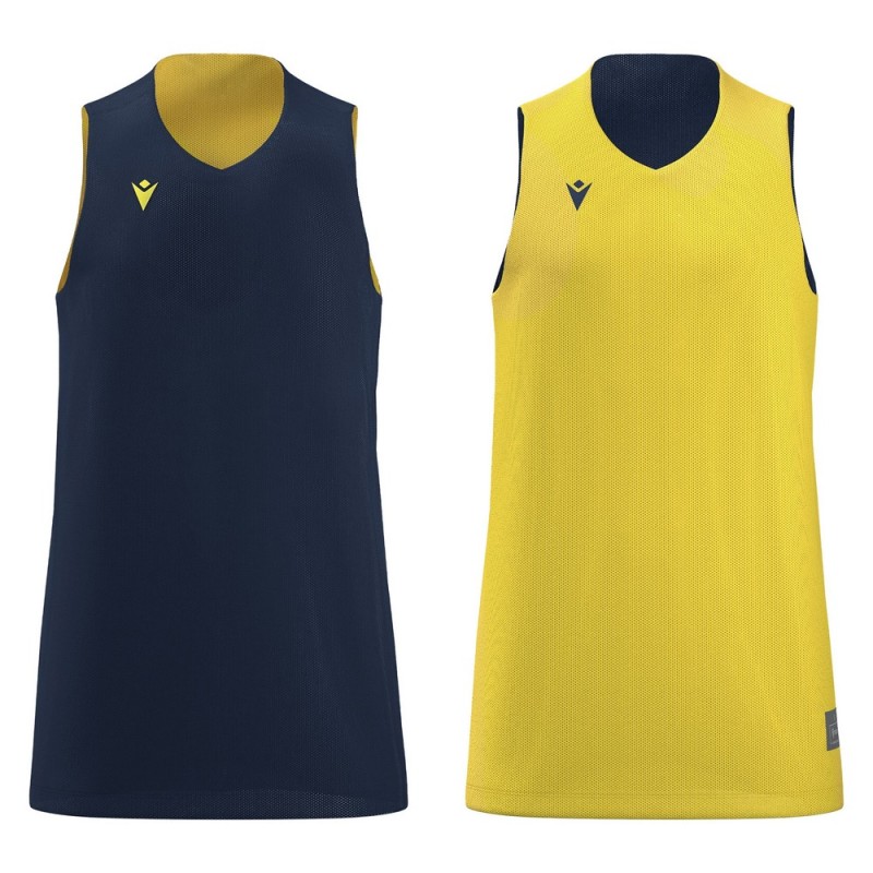 SHIRT JERSEY REVERSIBLE BASKETBALL IDAHO - MACRON - Size 3XS - 4XL - Picture 19 of 27