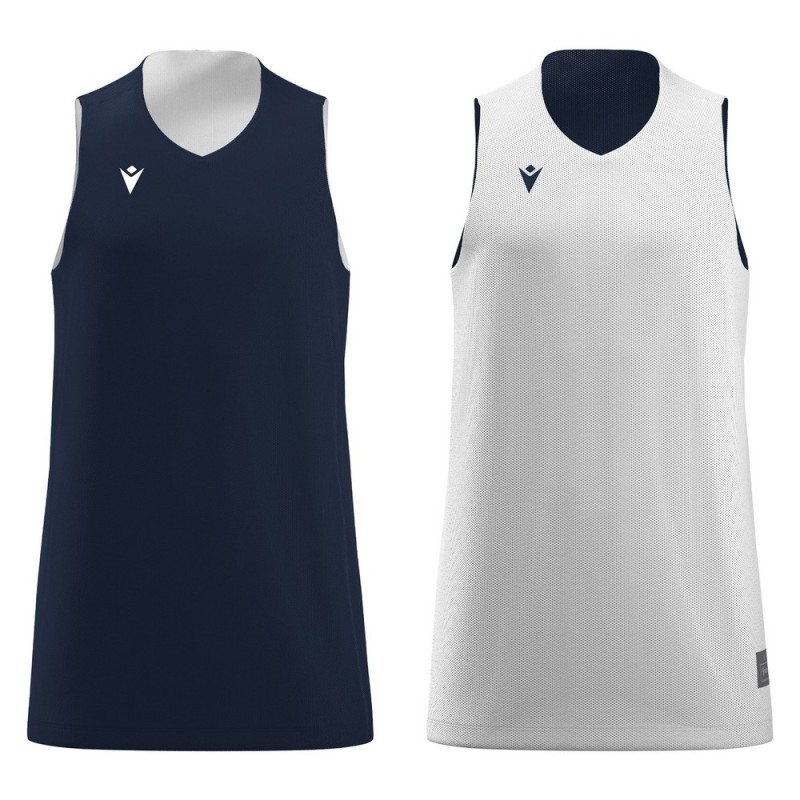 SHIRT JERSEY REVERSIBLE BASKETBALL IDAHO - MACRON - Size 3XS - 4XL - Picture 21 of 27