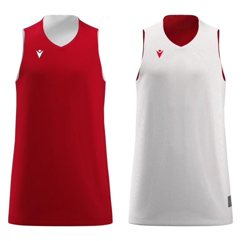 SHIRT JERSEY REVERSIBLE BASKETBALL IDAHO - MACRON - Size 3XS - 4XL - Picture 12 of 27
