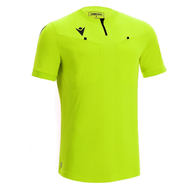 ECO SHIRT FOOTBALL SOCCER REFEREE DIENST - MACRON - Size S - 3XL - Picture 13 of 15