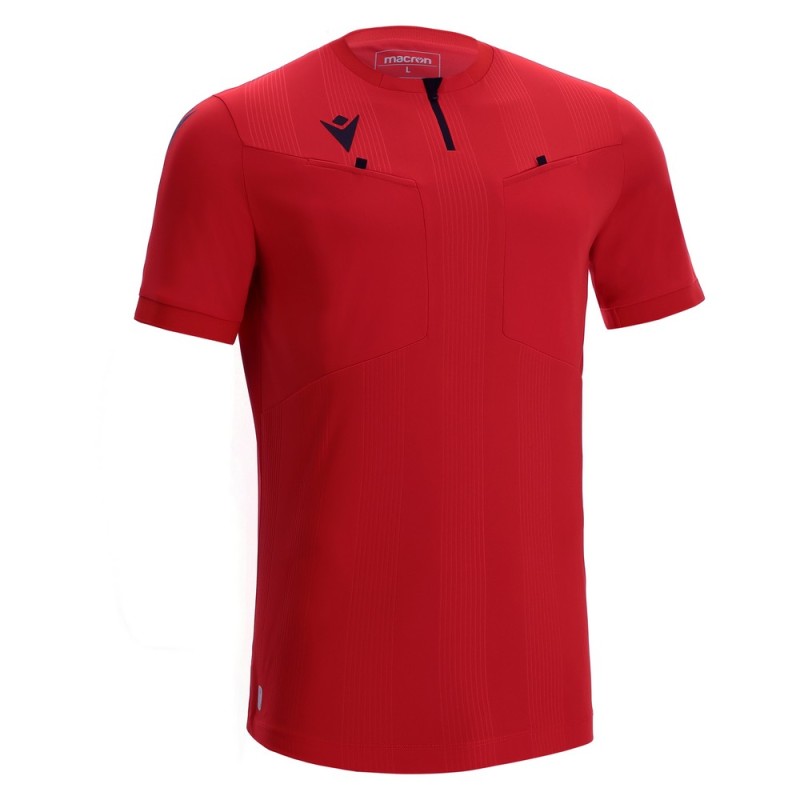 ECO SHIRT FOOTBALL SOCCER REFEREE DIENST - MACRON - Size S - 3XL