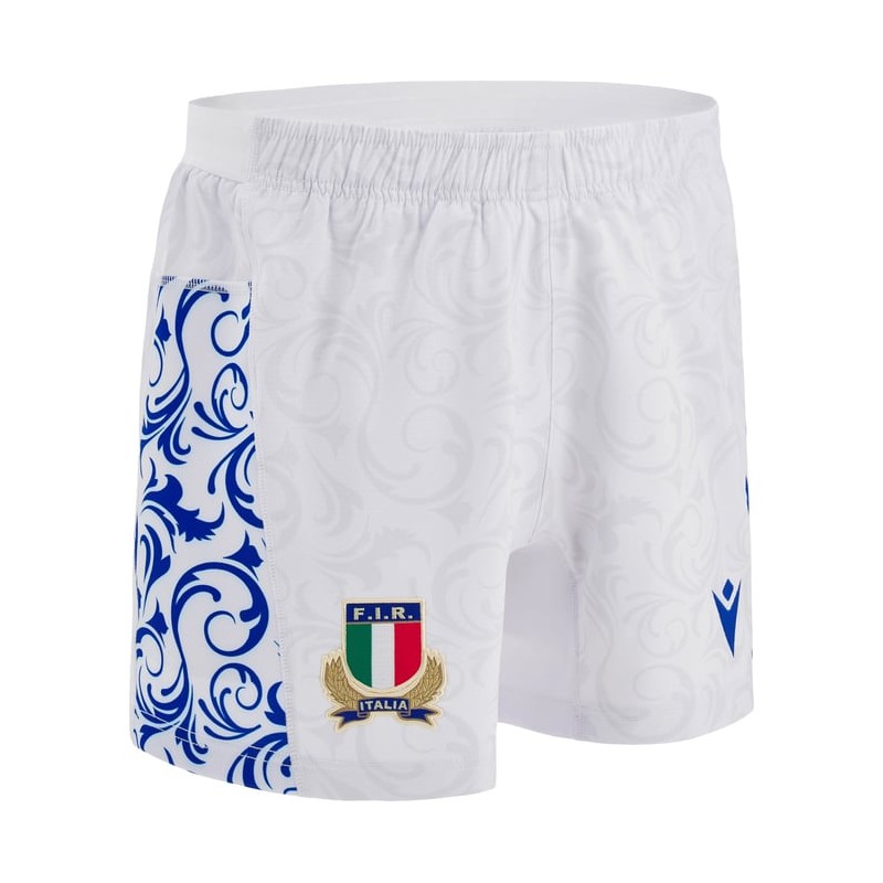 RUGBY ITALIEN – MATCH SHORTS HOSE AWAY - MACRON - Saison 2024/25 RUGBY ITALIEN – MATCH SHORTS HOSE AWAY - MACRON - Saison 2024/25