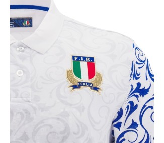 RUGBY ITALIEN - TRIKOT BAUMWOLLE MATCH AWAY LA - MACRON - Saison 2024/25