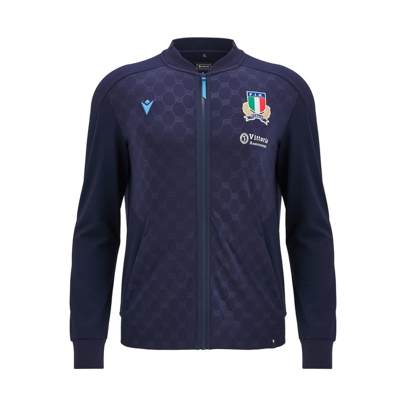 RUGBY ITALIE – VESTE ANTHEM - MACRON - Saison 2024/25 RUGBY ITALIE – VESTE ANTHEM - MACRON - Saison 2024/25