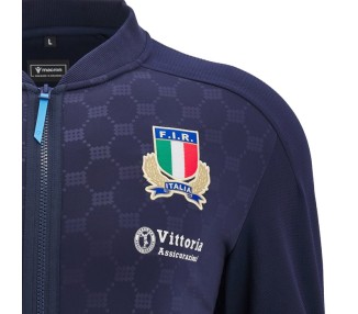 RUGBY ITALIA – CHAQUETA ANTHEM - MACRON - Temporada 2024/25