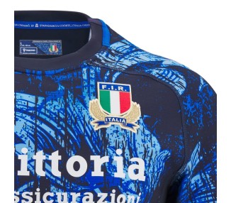 RUGBY ITALIEN - TRIKOT TRAINING JERSEY - MACRON - Saison 2024/25