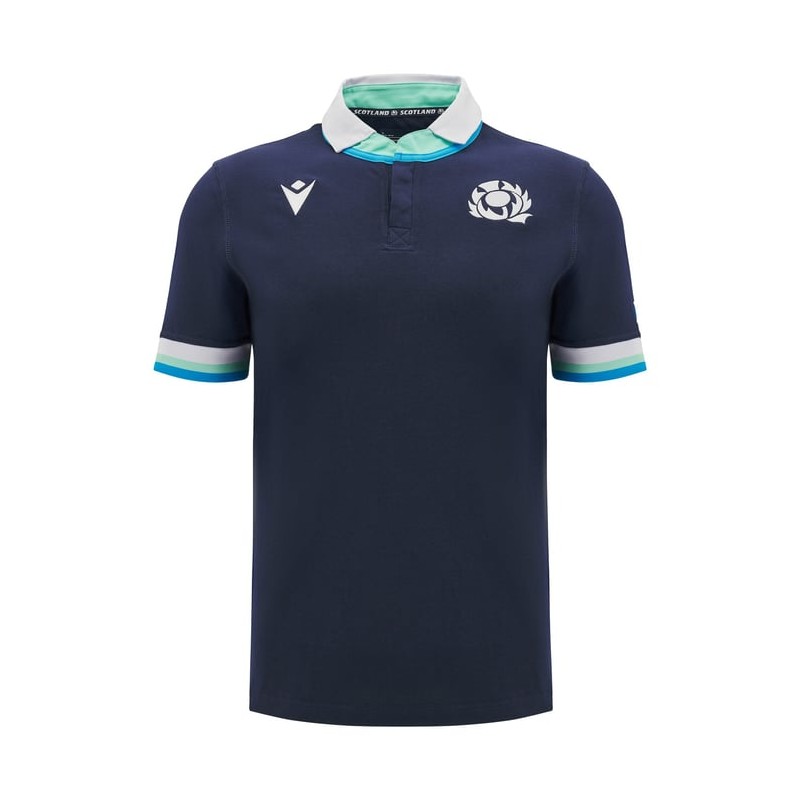 RUGBY SCOTLAND - COTTON SHIRT MATCH HOME MM - MACRON - Season 2024/25 RUGBY SCOTLAND - COTTON SHIRT MATCH HOME MM - MACRON - Season 2024/25