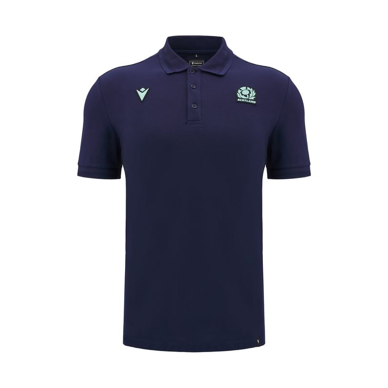 RUGBY SCHOTTLAND – POLO TRAVEL BAUMWOLLE - MACRON - Saison 2024/25 RUGBY SCHOTTLAND – POLO TRAVEL BAUMWOLLE - MACRON - Saison 2024/25