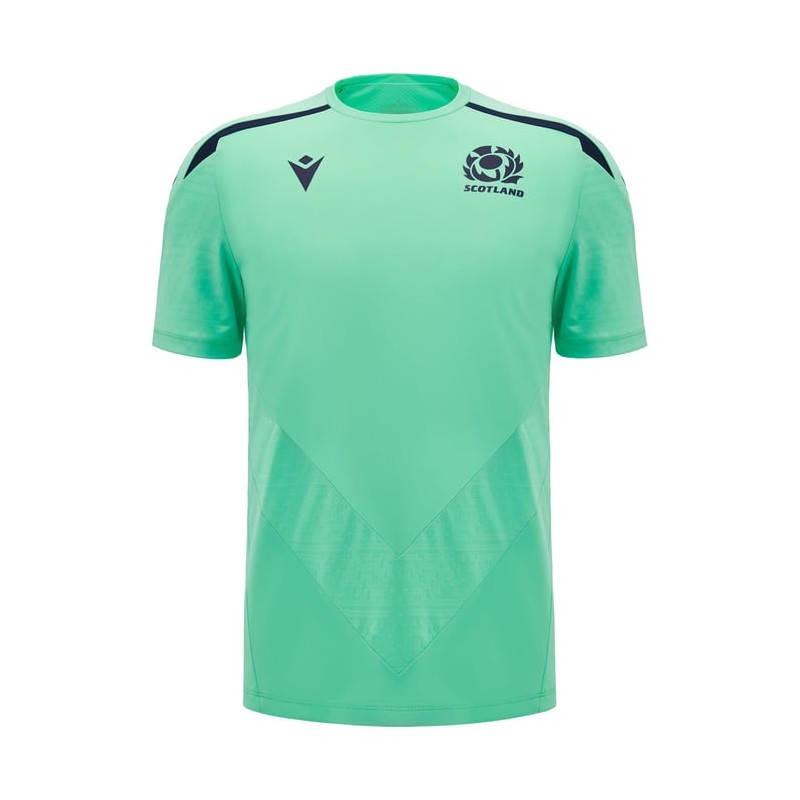 RUGBY SCHOTTLAND - TRIKOT TRAINING - MACRON - Saison 2024/25 RUGBY SCHOTTLAND - TRIKOT TRAINING - MACRON - Saison 2024/25
