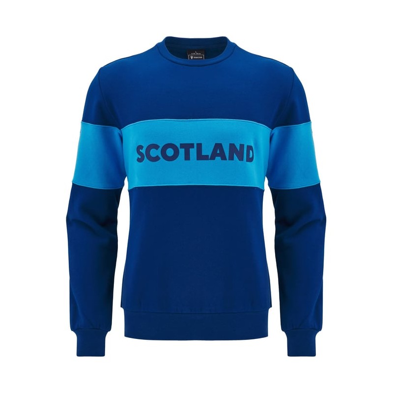 RUGBY ÉCOSSE – SWEATSHIRT LEISURE COTTON - MACRON - Saison 2024/25 RUGBY ÉCOSSE – SWEATSHIRT LEISURE COTTON - MACRON - Saison 2024/25