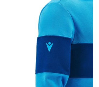 RUGBY SCOTLAND – HOODY SWEATSHIRT LEISURE COTTON ZIP - MACRON - Season 2024/25