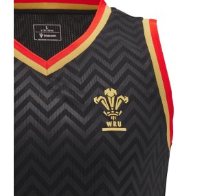 RUGBY WALES - MUSKELSHIRT TRIKOT POLY DRY - MACRON - Saison 2024/25
