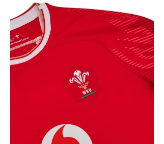 RUGBY WALES - MATCH TRIKOT BODY FIT HOME - MACRON - Saison 2024/25