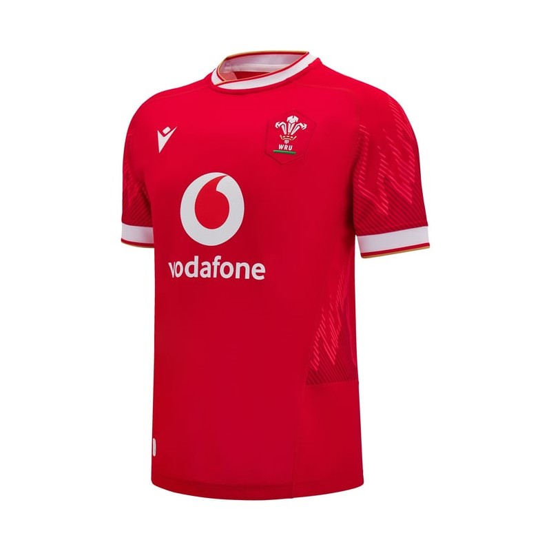 RUGBY WALES - MATCH TRIKOT HOME - MACRON - Saison 2024/25