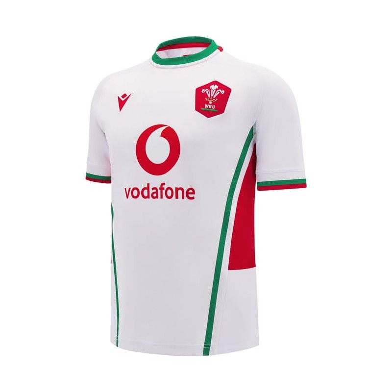 RUGBY WALES - MATCH TRIKOT AWAY - MACRON - Saison 2024/25 RUGBY WALES - MATCH TRIKOT AWAY - MACRON - Saison 2024/25