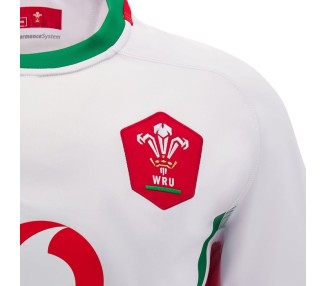 RUGBY WALES - MATCH TRIKOT AWAY - MACRON - Saison 2024/25