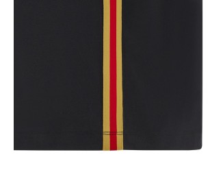 RUGBY WALES – TRIKOT TRAVEL BAUMWOLLE BLK - MACRON - Saison 2024/25