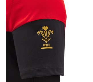 RUGBY WALES – TRIKOT LEISURE BAUMWOLLE - MACRON - Saison 2024/25