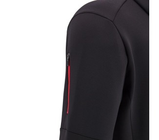 RUGBY WALES – SWEATSHIRT HOODIE ZIP ZANZIBAR - MACRON - Season 2024/25