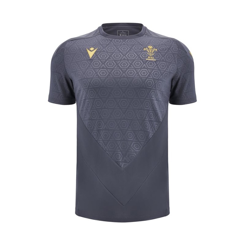 RUGBY WALES – TRAININGSTRIKOT POLY ANT - MACRON - Saison 2024/25 RUGBY WALES – TRAININGSTRIKOT POLY ANT - MACRON - Saison 2024/25