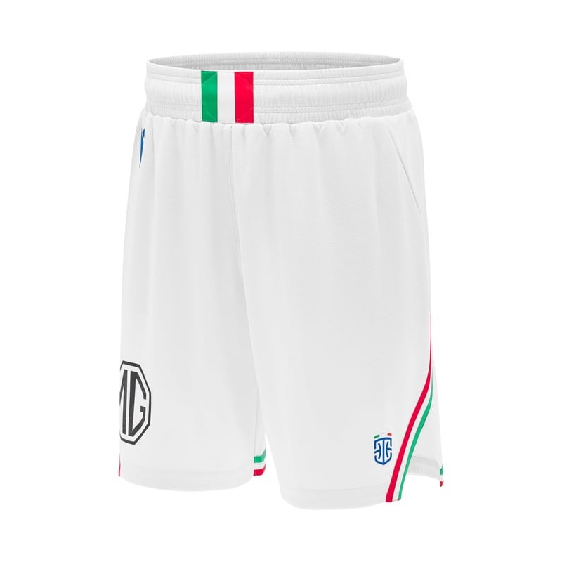 BALONCESTO ITALIA - PANTALONES CORTOS AWAY - MACRON - Temporada 2024/25 BALONCESTO ITALIA - PANTALONES CORTOS AWAY - MACRON - Temporada 2024/25
