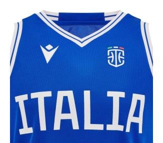 BASKETBALL ITALIE - MAILLOT JERSEY ENTRAINEMENT - MACRON - Saison 2024/25