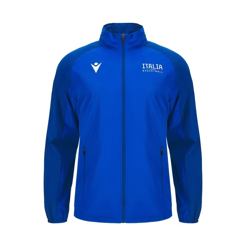 BASKETBALL ITALIE – VESTE DE PLUIE - MACRON - Saison 2024/25