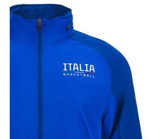 BASKET ITALIA – GIACCA ANTIPIOGGIA PALLACANESTRO - MACRON - Stagione 2024/25