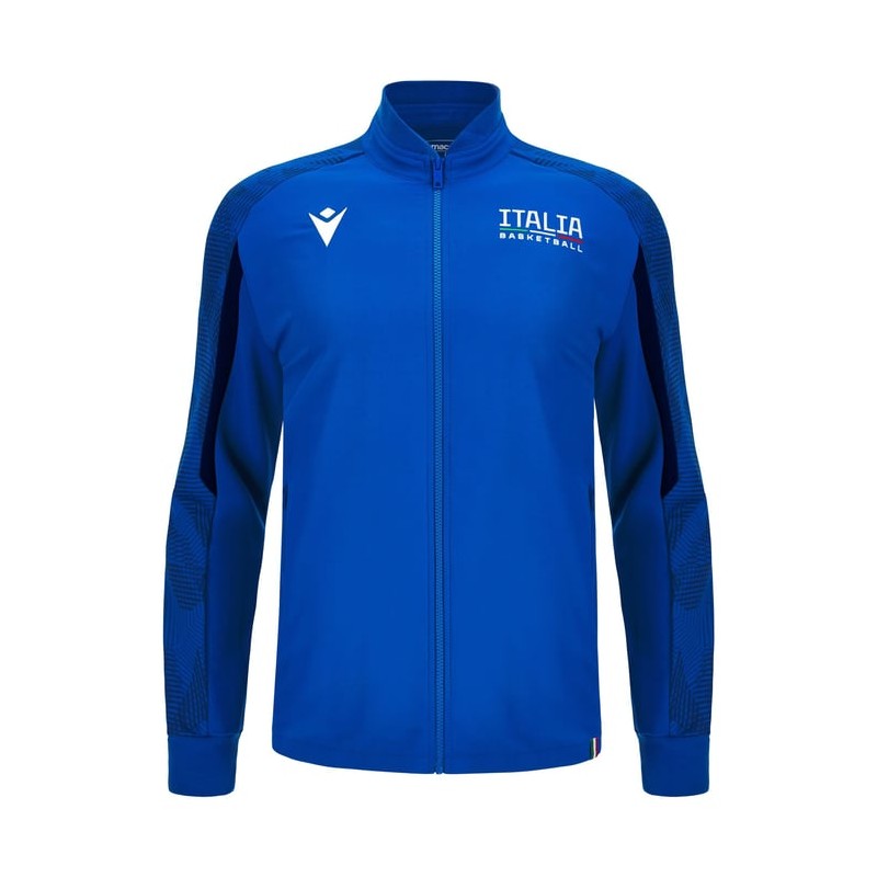 BASKETBALL ITALIE – SWEAT SURVÊTEMENT TRAVEL MICRO - MACRON - Saison 2024/25