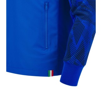 BALONCESTO ITALIA – CHAQUETA CHANDAL TRAVEL MICROFIBRA MACRON - Temp. 2024/25