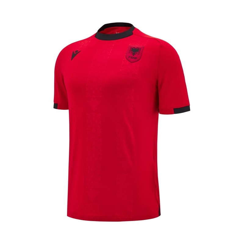 ALBANIA FÚTBOL - CAMISETA MATCH HOME - MACRON - Temporada 24/25 ALBANIA FÚTBOL - CAMISETA MATCH HOME - MACRON - Temporada 24/25