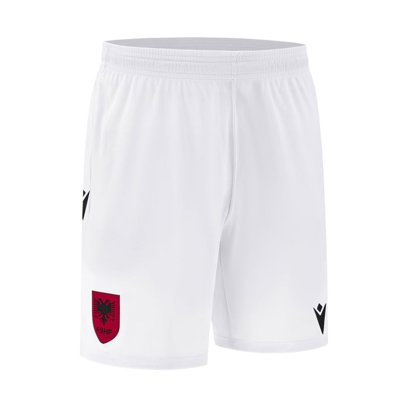 ALBANIA FÚTBOL - PANTALONES CORTOS MATCH AWAY - MACRON - Temporada 24/25 ALBANIA FÚTBOL - PANTALONES CORTOS MATCH AWAY - MACRON - Temporada 24/25