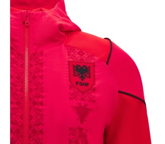ALBANIA FÚTBOL – CHAQUETA ANTHEM AVEC ZIP - MACRON - Temp. 2024/25