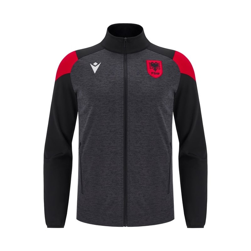 ALBANIEN FUSSBALL – TRAVEL SWEATSHIRT ANZUG ZIP - MACRON - Saison 24/25 ALBANIEN FUSSBALL – TRAVEL SWEATSHIRT ANZUG ZIP - MACRON - Saison 24/25