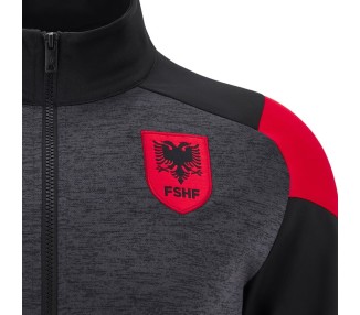 ALBANIA CALCIO – GIACCA TUTA TRAVEL ZIP - MACRON - Stagione 2024/25