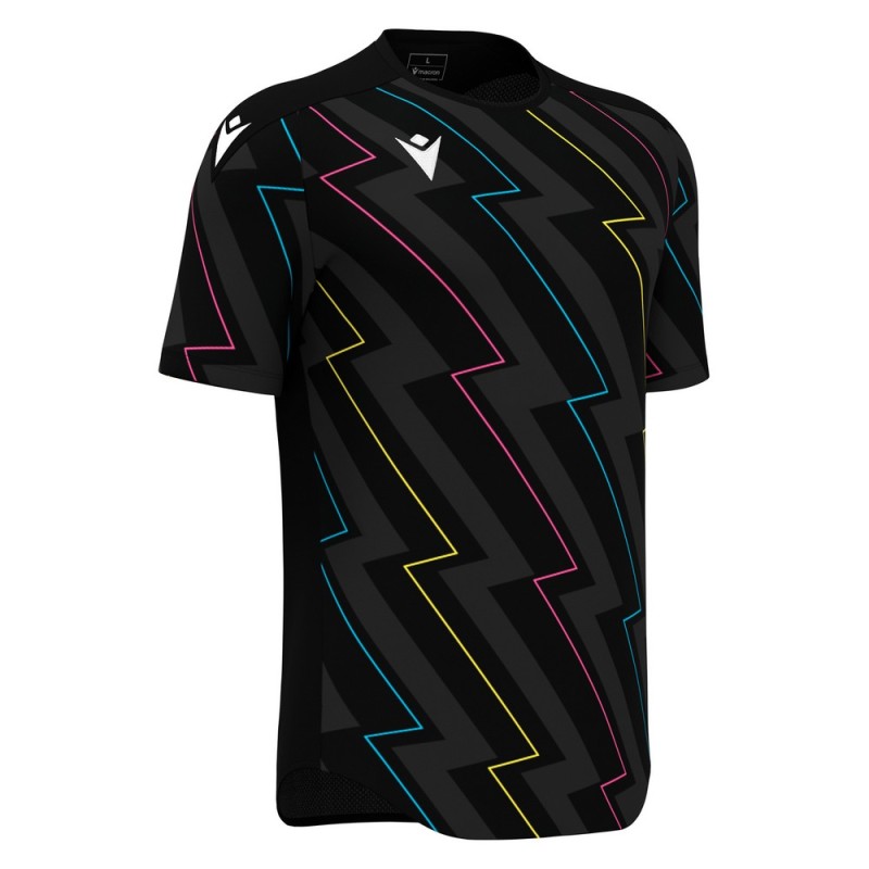 SHIRT FOOTBALL SOCCER VOLLEYBALL WISP - SS - MACRON - Size 3XS - 5XL - Picture 17 of 23